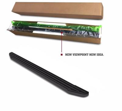 Black Horse Off Road - PEERLESS Running Boards-Black-2011-2020 Toyota Sienna | Black Horse Off Road - Image 2
