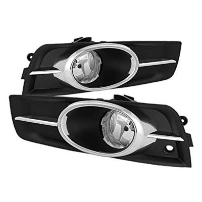 Black Horse Off Road - OEM Replica Fog Light-Clear Plastic-2011-2015 Chevrolet Cruze - Image 2