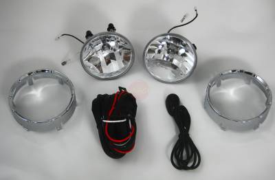 Black Horse Off Road - OEM Replica Fog Light-Clear Plastic-2010-2012 GMC Acadia - Image 2