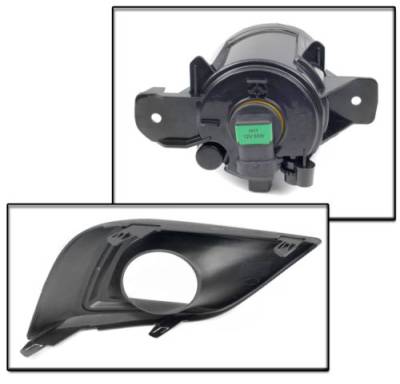 Black Horse Off Road - OEM Replica Fog Light-Clear Plastic-2015-2016 Nissan Murano - Image 8