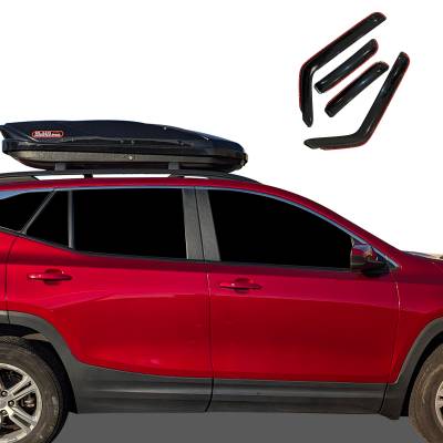 Black Horse Off Road - Black Horse Off Road [BHOR] |In Channel Rain Guard/Wind Deflectors|2023-2025 Honda CR-V|Smoke,4Pcs|#1494331IN - Image 2