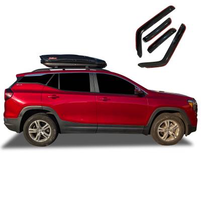 Black Horse Off Road - Black Horse Off Road [BHOR] |In Channel Rain Guard/Wind Deflectors|2023-2025 Honda CR-V|Smoke,4Pcs|#1494331IN - Image 16