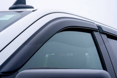 Black Horse Off Road - Black Horse Off Road [BHOR] |Tape On Rain Guard/Wind Deflectors|2015-2023 Colorado and Canyon(Crew Cab) |Smoke,4Pcs|#14-94654 - Image 4