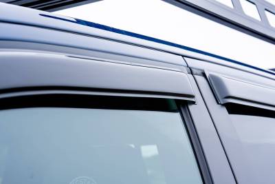 Black Horse Off Road - Black Horse Off Road [BHOR] |Tape On Rain Guard/Wind Deflectors|2015-2023 Colorado and Canyon(Crew Cab) |Smoke,4Pcs|#14-94654 - Image 12