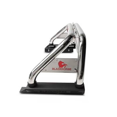 Black Horse Off Road - CLASSIC Roll Bar-Stainless Steel-Dodge/Ram 2500/3500, Chevrolet/GMC Silverado/Sierra 1500/2500 HD/3500/3500 HD, Ford F-150, Toyota Tundra, Nissan Titan|Black Horse Off Road - Image 3