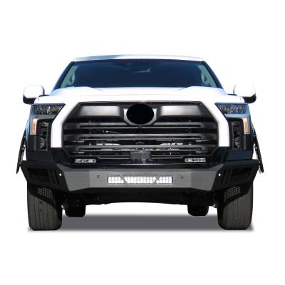 Black Horse Off Road - ARMOUR Heavy Duty Front Bumper-Matte Black-2022-2025 Toyota Tundra|Black Horse Off Road - Image 4