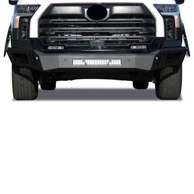 Black Horse Off Road - ARMOUR Heavy Duty Front Bumper-Matte Black-2022-2025 Toyota Tundra|Black Horse Off Road - Image 8
