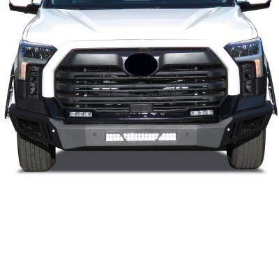 Black Horse Off Road - ARMOUR Heavy Duty Front Bumper-Matte Black-2022-2025 Toyota Tundra|Black Horse Off Road - Image 9