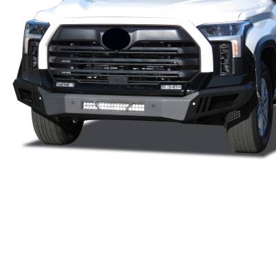 Black Horse Off Road - ARMOUR Heavy Duty Front Bumper-Matte Black-2022-2025 Toyota Tundra|Black Horse Off Road - Image 10