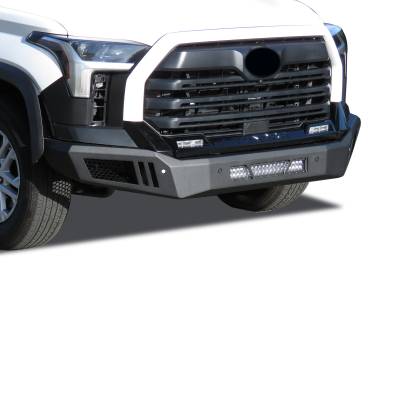 Black Horse Off Road - ARMOUR Heavy Duty Front Bumper-Matte Black-2022-2025 Toyota Tundra|Black Horse Off Road - Image 12