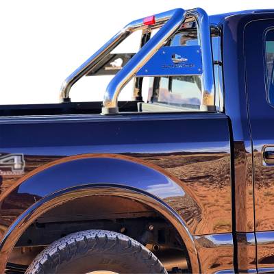 Black Horse Off Road - CLASSIC Roll Bar-Stainless Steel-Nissan Titan, Dodge/Ram 2500/3500, Chevrolet Silverado 1500/2500 HD/3500, Ford F-150, GMC Sierra 1500/2500 HD/3500 HD, Toyota Tundra|Black Horse Off Road - Image 13