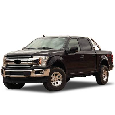 Black Horse Off Road - CLASSIC Roll Bar-Stainless Steel-Nissan Titan, Dodge/Ram 2500/3500, Chevrolet Silverado 1500/2500 HD/3500, Ford F-150, GMC Sierra 1500/2500 HD/3500 HD, Toyota Tundra|Black Horse Off Road - Image 16