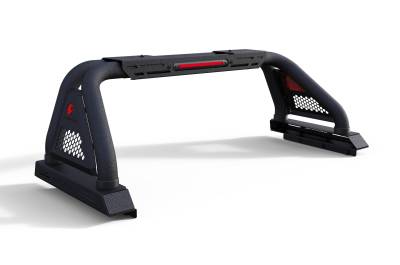 Black Horse Off Road - CLASSIC Pro Roll Bar-Textured Black-Dodge/Ram 2500/3500, Chevrolet/GMC Silverado/Sierra 1500/2500 HD/3500/3500 HD, Ford F-150, Toyota Tundra, Nissan Titan|Black Horse Off Road - Image 10