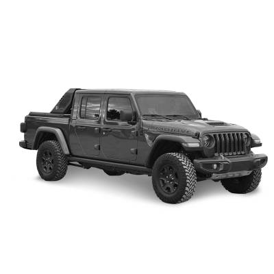 Black Horse Off Road - VIGOR Roll Bar Ladder Rack-Black-2020-2025 Jeep Gladiator|Black Horse Off Road - Image 6