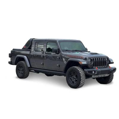 Black Horse Off Road - VIGOR Roll Bar Ladder Rack-Black-2020-2025 Jeep Gladiator|Black Horse Off Road - Image 7