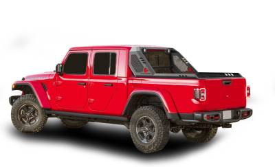 Black Horse Off Road - VIGOR Roll Bar Ladder Rack-Black-2020-2025 Jeep Gladiator|Black Horse Off Road - Image 11