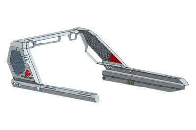 Black Horse Off Road - VIGOR Roll Bar Ladder Rack-Black-2020-2025 Jeep Gladiator|Black Horse Off Road - Image 18
