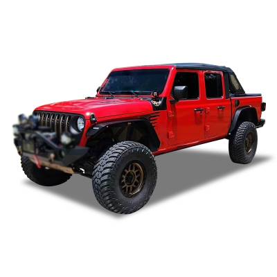 Black Horse Off Road - VIGOR Roll Bar Ladder Rack-Black-2020-2025 Jeep Gladiator|Black Horse Off Road - Image 23