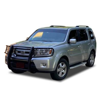 Black Horse Off Road - Grille Guard-Black-2009-2015 Honda Pilot|Black Horse Off Road - Image 4