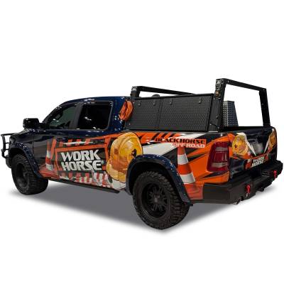 Black Horse Off Road - Base K2 Rack for All 1/2 Ton and 3/4 Ton Trucks with 5.5 Foot Bed|Black Horse Off Road - Image 4