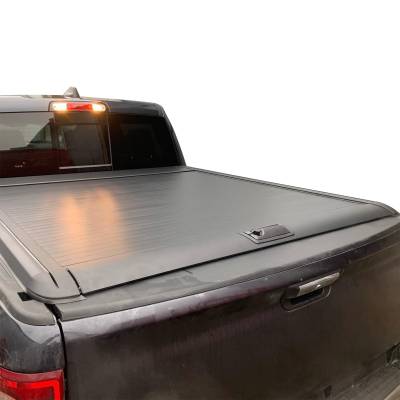 Back Track Manual Retractable Tonneau Cover-Black-2019-2025 Ram 1500|Black Horse Off Road
