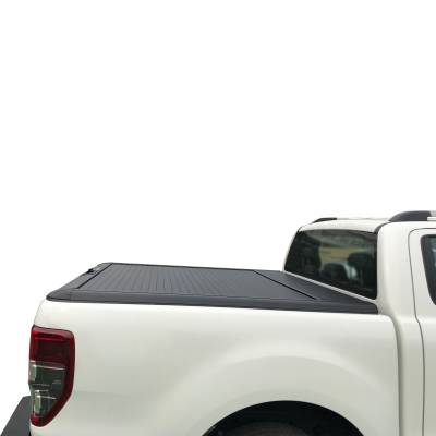 Black Horse Off Road - Back Track Manual Retractable Tonneau Cover-Black-2023-2025 Ford Ranger|Black Horse Off Road - Image 3