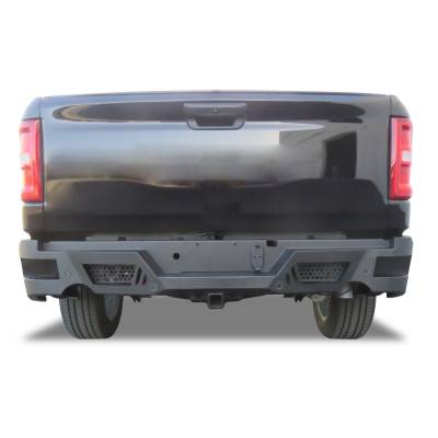 Black Horse Off Road - ARMOUR Heavy Duty Rear Bumper-Matte Black-2025-2025 Ram 1500 |Black Horse Off Road - Image 2