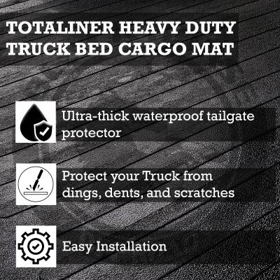 Black Horse Off Road - Black Horse TOTALINER 6mm Heavy Duty Rubber Anti-skid Bed Mat- 2023-2025 Colorado and Canyon |Black Horse Off Road - Image 5