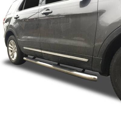 Black Horse Off Road - 3in Side Steps-Stainless Steel-2011-2019 Ford Explorer|Black Horse Off Road - Image 4