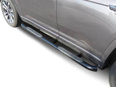 Black Horse Off Road - 3in Side Steps-Black-2021-2025 Jeep Grand Cherokee L|Black Horse Off Road - Image 5