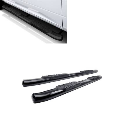 Black Horse Off Road - EXTREME Side Steps-Satin Black-19-26 Ram 1500 Classic|2500 Crew Cab/2011-2026 Ram 1500 Crew Cab/2011-2026 Ram 2500|3500|4500|5500 Crew Cab/09-10 Dodge Ram 1500 Crew Cab/2010 Dodge Ram 2500|3500|4500|5500 Crew Cab|Black Horse Off Road - Image 2