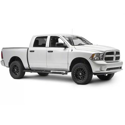 Black Horse Off Road - EXTREME Wheel-to-Wheel Side Steps-Satin Black-2019-2025 Ram 1500 Crew Cab 5.5ft Short bed|Black Horse Off Road - Image 8
