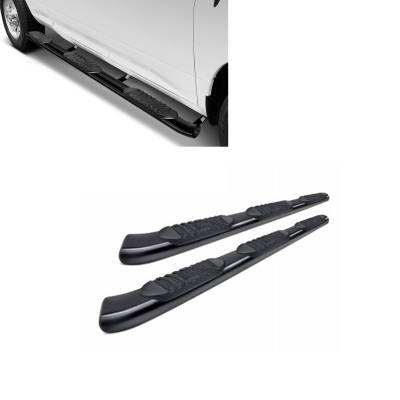 Black Horse Off Road - EXTREME Wheel-to-Wheel Side Steps-Black-2017-2025 Ford F-250 Super Duty SuperCrew 6.8ft bed/2017-2025 Ford F-350 Super Duty SuperCrew 6.8ft bed/2017-2025 Ford F-450 Super Duty SuperCrew 8.2ft bed|Black Horse Off Road - Image 3