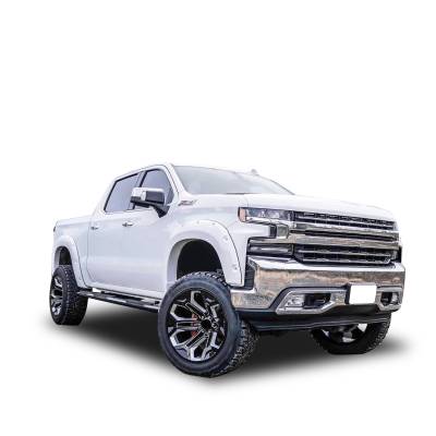 Black Horse Off Road - EXTREME Wheel-to-Wheel Side Steps-Satin Black-Silverado and Sierra 1500|Black Horse Off Road - Image 2