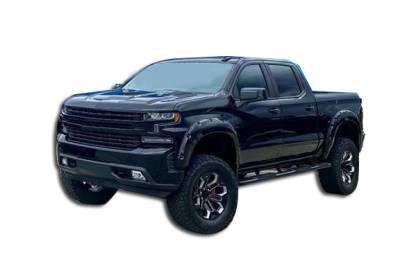 Black Horse Off Road - EXTREME Wheel-to-Wheel Side Steps-Satin Black-Silverado and Sierra 1500|Black Horse Off Road - Image 8