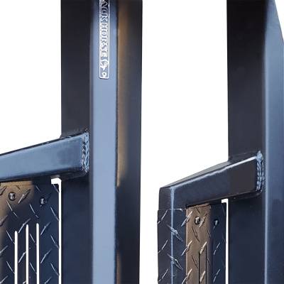 Black Horse Off Road - IMPACT Heavy Duty Drop Side Steps-Black-2007-2018 Chevrolet Silverado 1500 Crew Cab/2007-2019 Chevrolet Silverado 2500|3500 HD Crew Cab/2007-2018 GMC Sierra 1500 Crew Cab/2007-2019 GMC Sierra 2500|3500 HD Crew Cab|Black Horse Off Road - Image 7