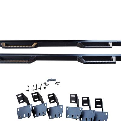 Black Horse Off Road - IMPACT Heavy Duty Drop Side Steps-Black-2009-2010 Dodge Ram 1500 Crew Cab/2011-2024 Ram 1500 Crew Cab/2019-2022 Ram 1500 Classic Crew Cab/2010 Dodge Ram 2500|3500 Crew Cab/2011-2024 Ram 2500|3500 Crew Cab|Black Horse Off Road - Image 11