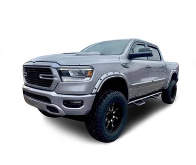 Black Horse Off Road - IMPACT Heavy Duty Drop Side Steps-Black-2019-2025 Ram 1500 Quad Cab|Black Horse Off Road - Image 5