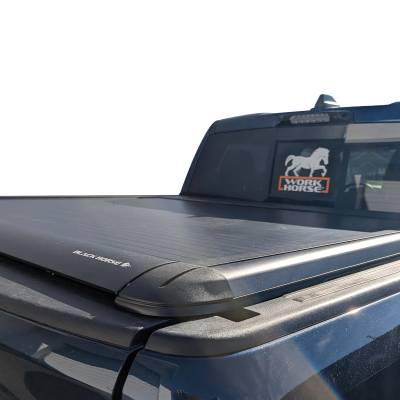 Black Horse Off Road - Back Track Manual Retractable Tonneau Cover-Black-2019-2025 Ram 1500|Black Horse Off Road - Image 21