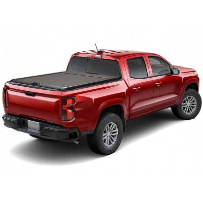 Black Horse Off Road - Back Track Manual Retractable Tonneau Cover-Black-2015-2025 GMC Canyon/2015-2025 Chevrolet Colorado|Black Horse Off Road - Image 6