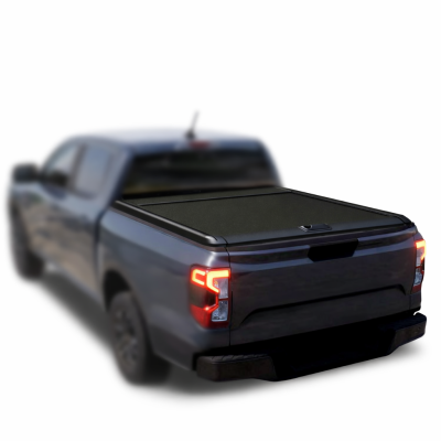 Black Horse Off Road - Back Track Manual Retractable Tonneau Cover-Black-2023-2025 Ford Ranger|Black Horse Off Road - Image 3