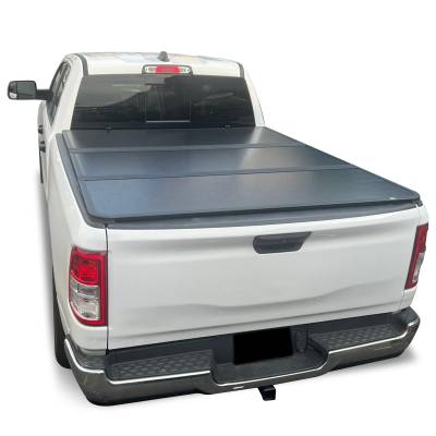 Black Horse Off Road - Hard Tonneau Cover-Black-2015-2018 Ram 2500|2015-2018 Ram 3500|Black Horse off Road - Image 4