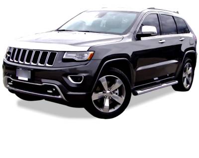 OEM Replica Side Steps-Stainless Steel-2011-2021 Jeep Grand Cherokee|Black Horse Off Road