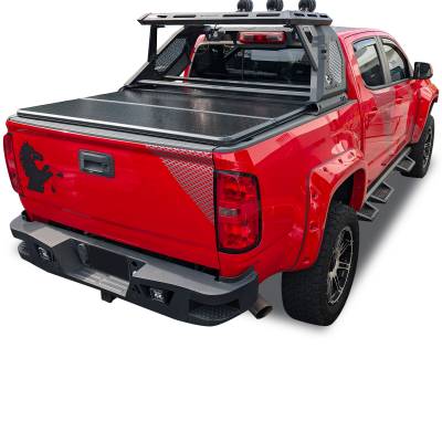 Black Horse Off Road - Hard Tonneau Cover-Black-2015-2023 GMC Canyon/2015-2023 Chevrolet Colorado|Black Horse Off Road - Image 2