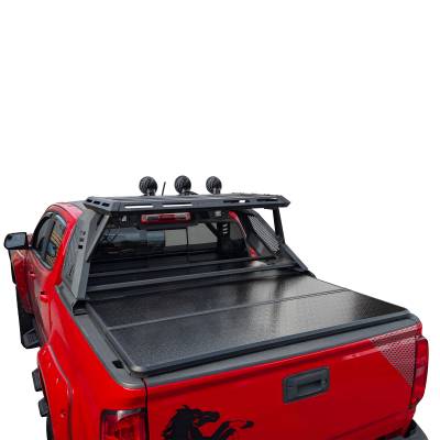 Black Horse Off Road - Hard Tonneau Cover-Black-2015-2023 GMC Canyon/2015-2023 Chevrolet Colorado|Black Horse Off Road - Image 6