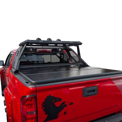 Black Horse Off Road - Hard Tonneau Cover-Black-2015-2023 GMC Canyon/2015-2023 Chevrolet Colorado|Black Horse Off Road - Image 7