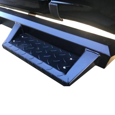 Black Horse Off Road - SUPERIOR Side Steps WTW-Black-2019-2025 Ram 1500 Crew Cab|Black Horse Off Road - Image 7