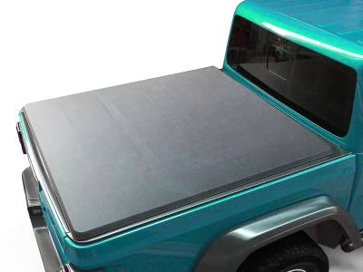 Black Horse Off Road - Premier Soft Tonneau Cover-Black-2020-2024 Jeep Gladiator|Black Horse Off Road - Image 3