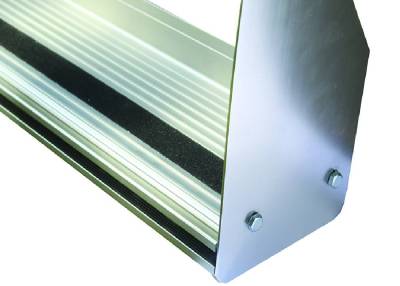 Black Horse Off Road - COMMERCIAL Running Boards-Aluminum-Chevrolet Express 1500/2500/3500, Ford E-150/E-250/E-350 Econoline/Club Wagon/Super Duty, Ford E-450 Super Duty, GMC Savana 1500/2500/3500|Black Horse Off Road - Image 6