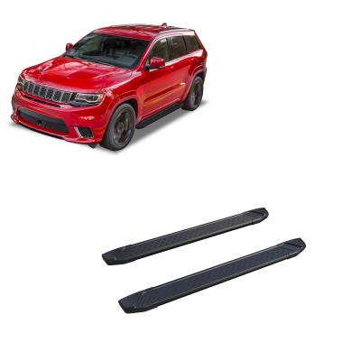 Black Horse Off Road - STORM Running Boards-Black-2011-2025 Dodge Durango /2011-2025 Jeep Grand Cherokee |Black Horse Off Road - Image 2